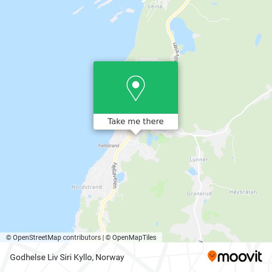 Godhelse Liv Siri Kyllo map