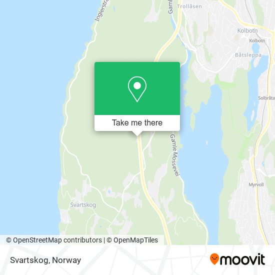 Svartskog map