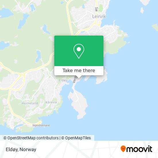 Eldøy map