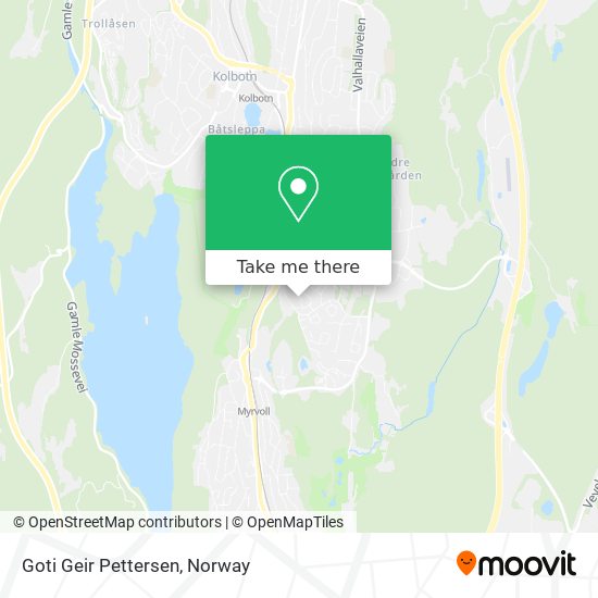 Goti Geir Pettersen map