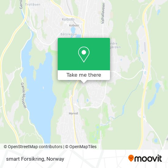 smart Forsikring map