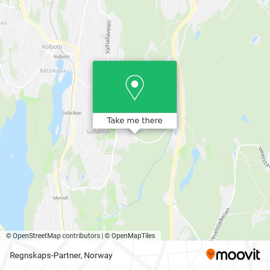 Regnskaps-Partner map