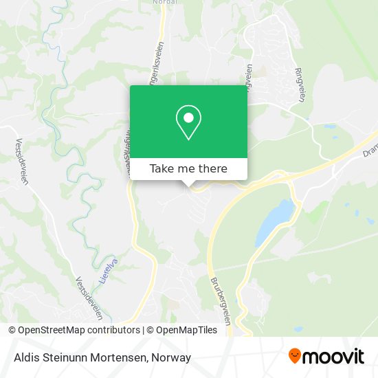 Aldis Steinunn Mortensen map