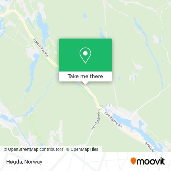 Høgda map