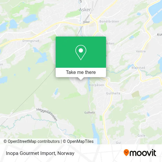 Inopa Gourmet Import map