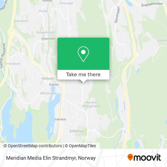 Meridian Media Elin Strandmyr map