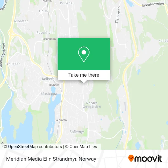 Meridian Media Elin Strandmyr map
