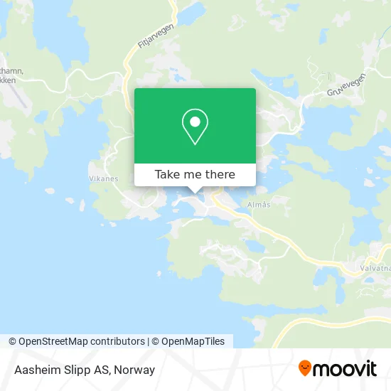 Aasheim Slipp AS map