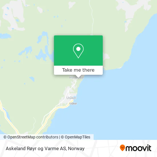 Askeland Røyr og Varme AS map