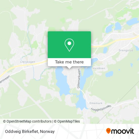 Oddveig Birkeflet map