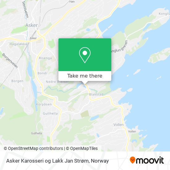 Asker Karosseri og Lakk Jan Strøm map