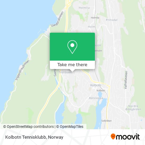 Kolbotn Tennisklubb map