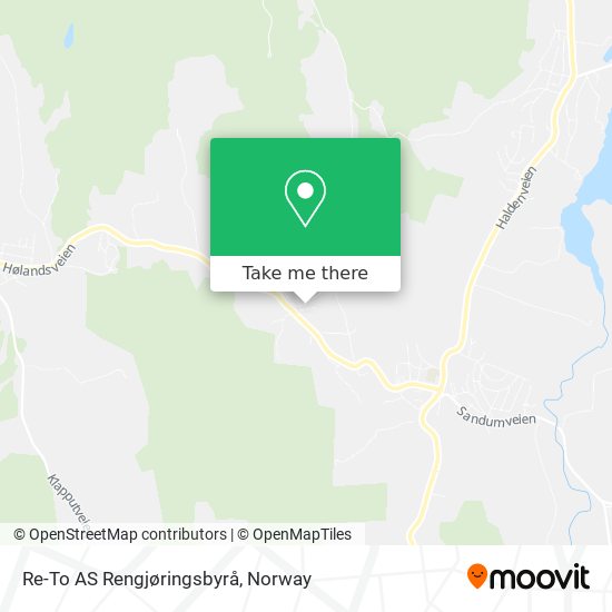 Re-To AS Rengjøringsbyrå map