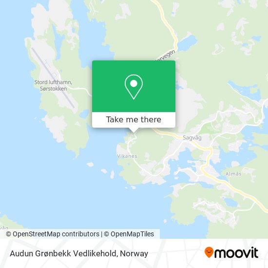 Audun Grønbekk Vedlikehold map