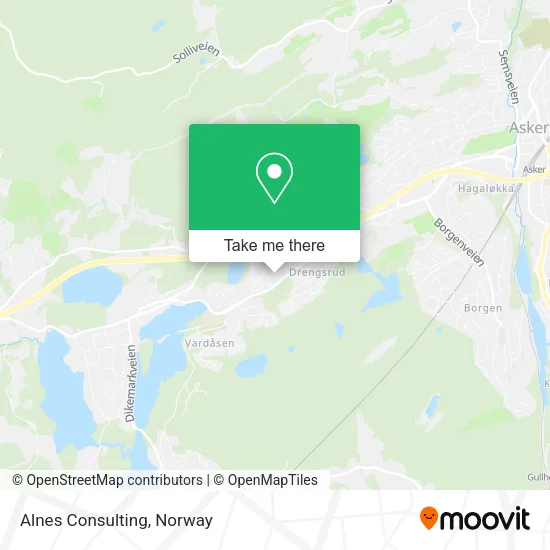Alnes Consulting map