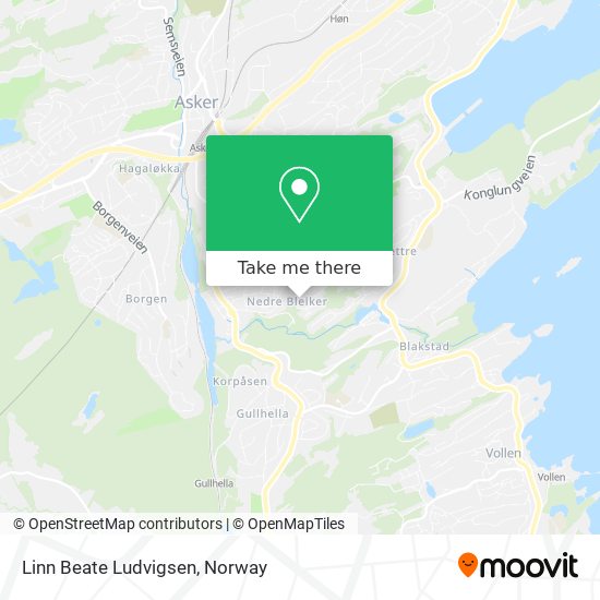 Linn Beate Ludvigsen map