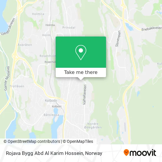 Rojava Bygg Abd Al Karim Hossein map