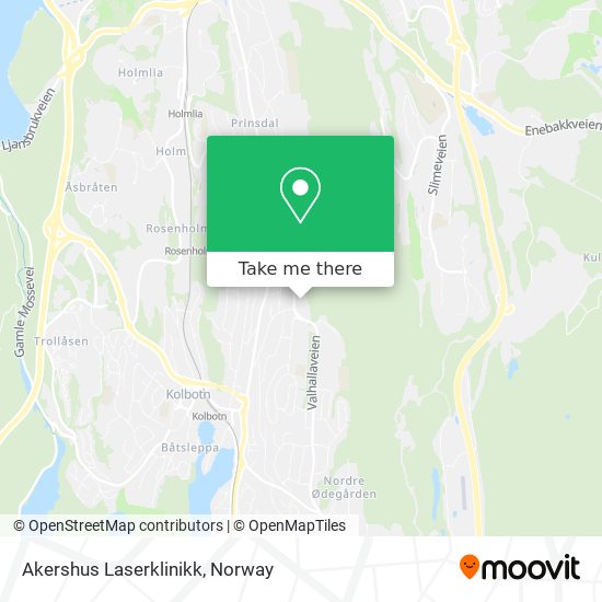 Akershus Laserklinikk map