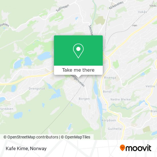 Kafe Kime map