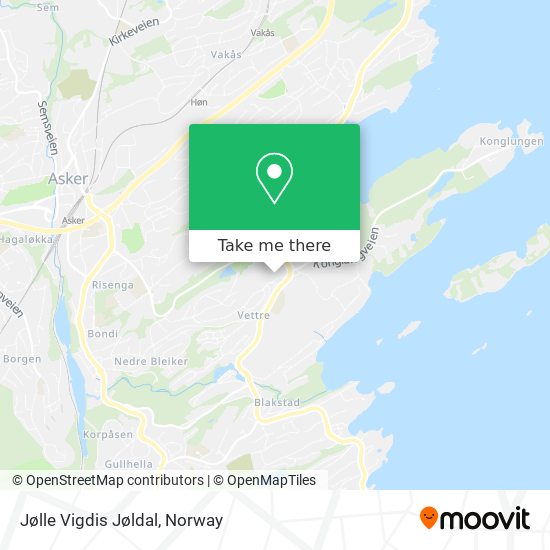 Jølle Vigdis Jøldal map