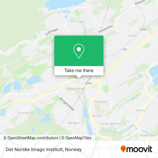 Det Norske Imago Institutt map
