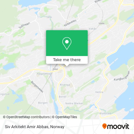 Siv Arkitekt Amir Abbas map