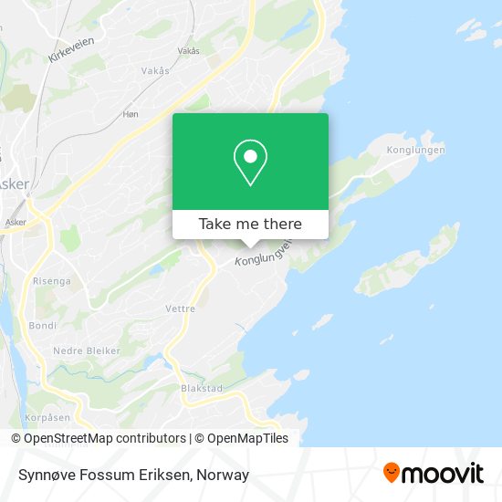 Synnøve Fossum Eriksen map