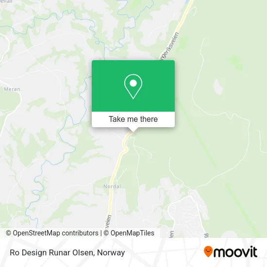 Ro Design Runar Olsen map