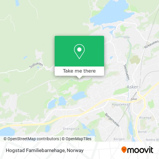 Hogstad Familiebarnehage map