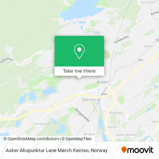Asker Akupunktur Lene Mørch Kerriso map
