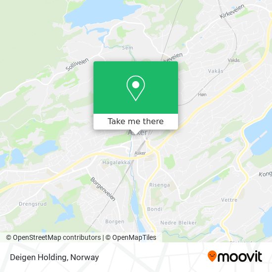 Deigen Holding map