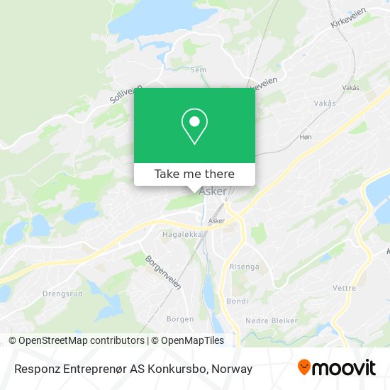Responz Entreprenør AS Konkursbo map