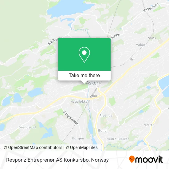 Responz Entreprenør AS Konkursbo map