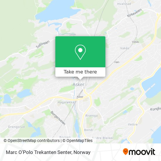 Marc O'Polo Trekanten Senter map