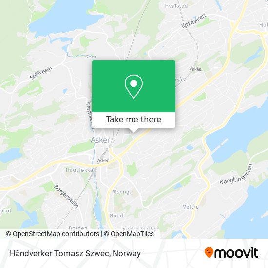 Håndverker Tomasz Szwec map