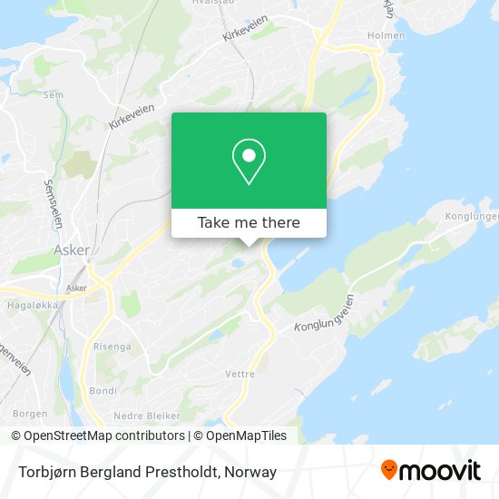 Torbjørn Bergland Prestholdt map