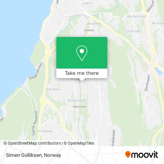 Simen Gulliksen map