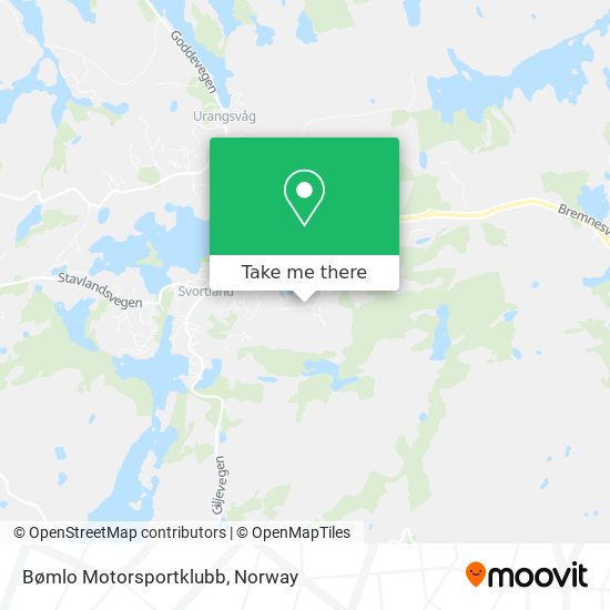 Bømlo Motorsportklubb map