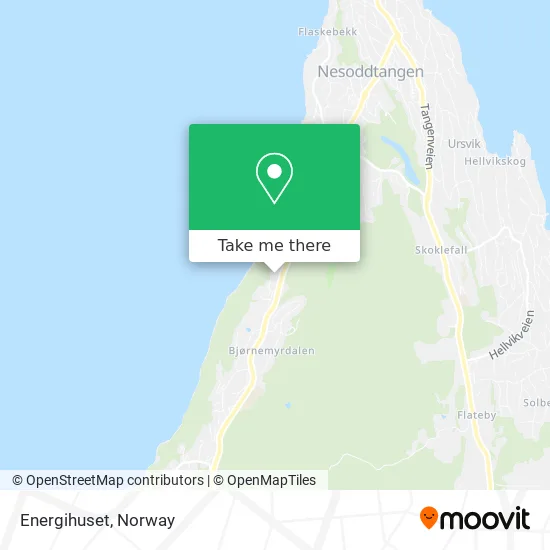 Energihuset map