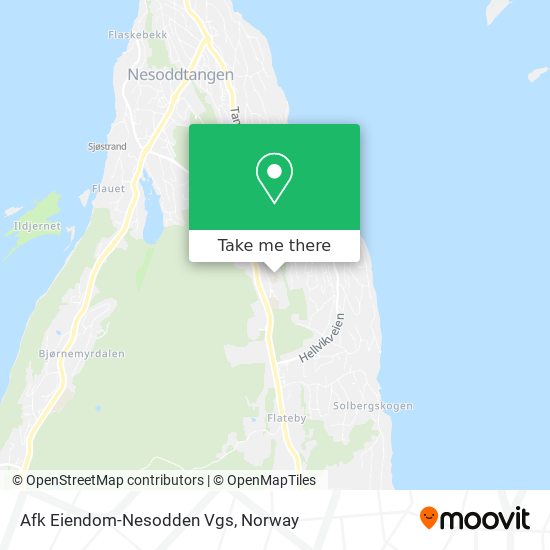 Afk Eiendom-Nesodden Vgs map