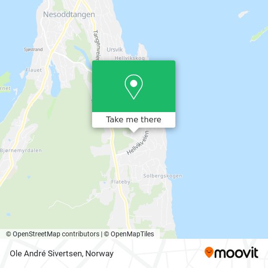 Ole André Sivertsen map
