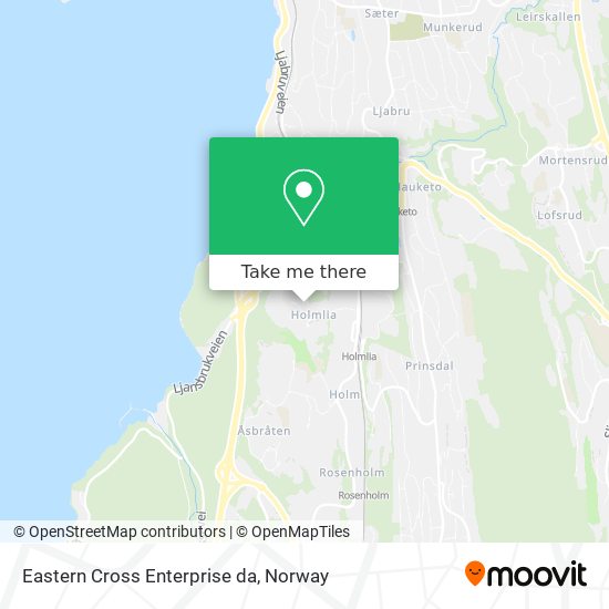 Eastern Cross Enterprise da map