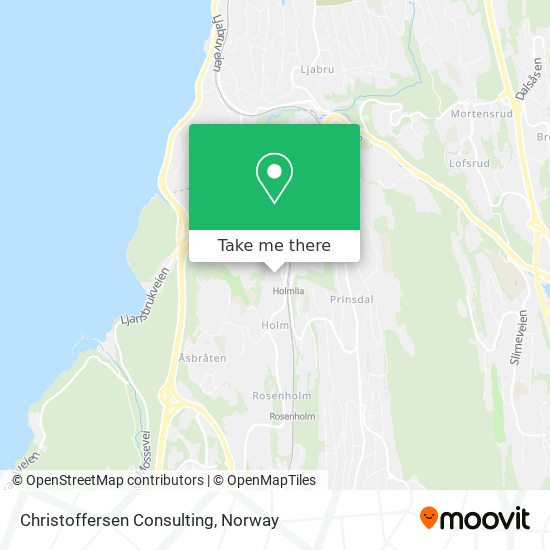 Christoffersen Consulting map