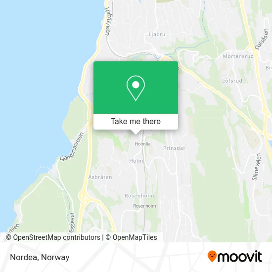 Nordea map