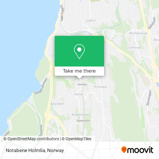 Notabene Holmlia map