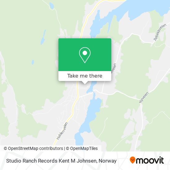 Studio Ranch Records Kent M Johnsen map