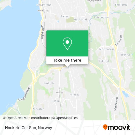 Hauketo Car Spa map