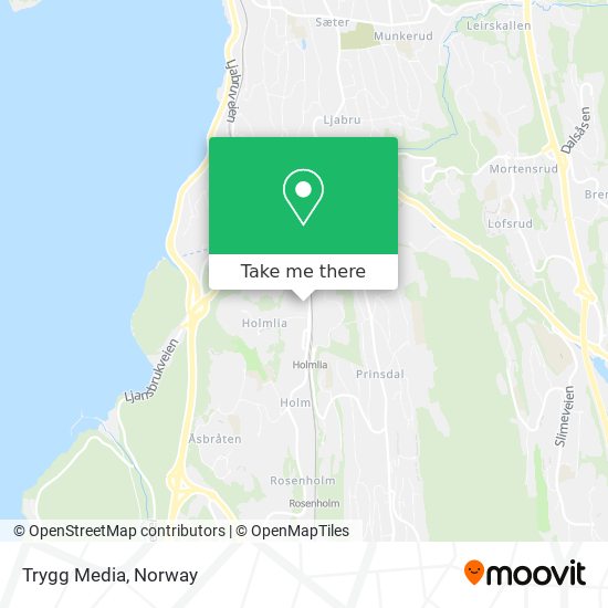 Trygg Media map