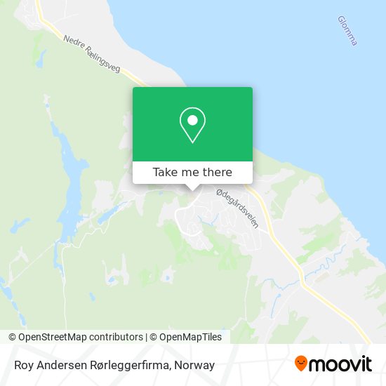 Roy Andersen Rørleggerfirma map