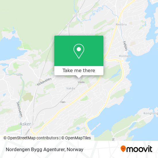 Nordengen Bygg Agenturer map